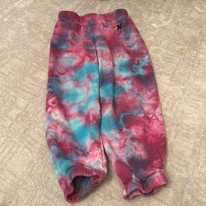 Aviator nation tye dye pink/ turquoise